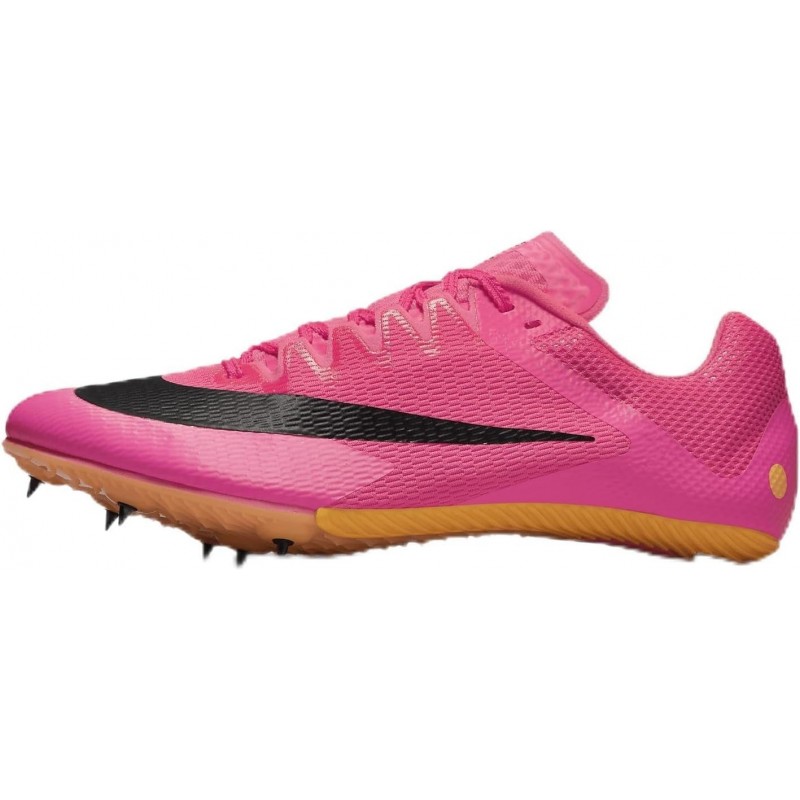 Chaussures d'athlétisme Nike Rival Sprint (DC8753-600, Hyper rose/orange laser/noir)