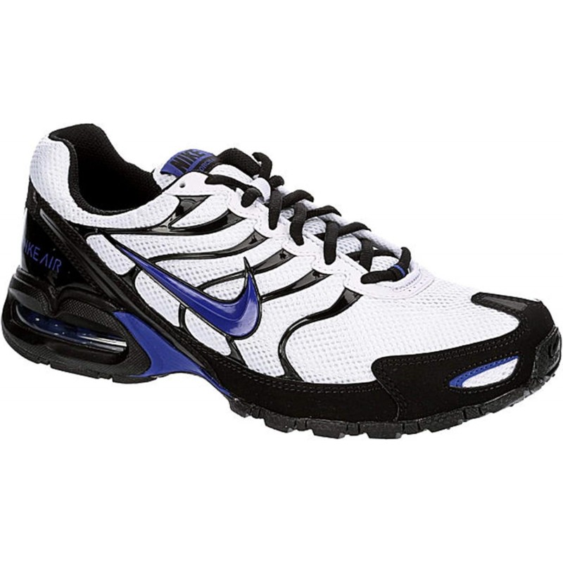 Chaussure de course Nike Air Max Torch 4 pour homme (blanc/hyper bleu-noir)