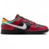 Chaussures Nike Dunk Low Retro LTD pour homme (FZ3057-001, noir/rouge gym/or université/blanc)