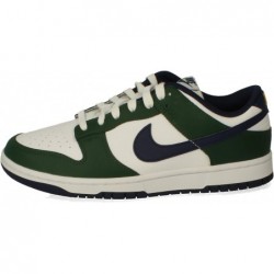 Chaussures Nike Dunk Low Retro pour homme (FV6911-300, sapin/blanc/université dorée/bleu marine)