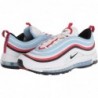 Chaussures Nike Air Max 97 pour homme (CW6986-100, blanc/noir-rouge université-bleu psychique)