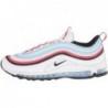 Chaussures Nike Air Max 97 pour homme (CW6986-100, blanc/noir-rouge université-bleu psychique)