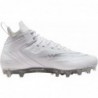 Chaussures de crosse Nike Alpha Huarache8 Elite Lax pour homme Blanc/Argent CW4440-100