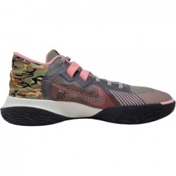 Chaussures de basket-ball Nike Kyrie Flytrap IV pour homme, Moon Fossil/Med Soft Pink-Sail