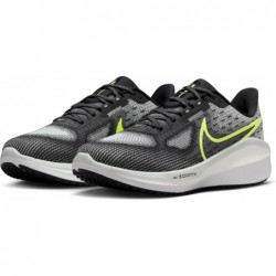 Chaussures de course sur route Nike Vomero 17 pour homme (FB1309-001, noir/gris fumé clair/blanc/volt)