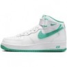 Chaussures de basket-ball NIKE Air Force 1 Mid 07 315123-001 pour homme, jardin opulent blanc