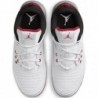 Chaussures NIKE Jordan Max Aura 5 pour homme (DZ4353-101, blanc/rouge varsity/gris loup/noir)