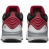 Chaussures NIKE Jordan Max Aura 5 pour homme (DZ4353-101, blanc/rouge varsity/gris loup/noir)