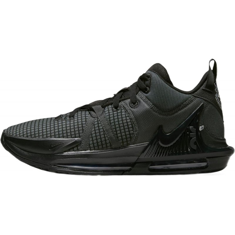 Chaussures de basket-ball NIKE Lebron Witness 7 pour adultes DM1123-004 (Noir/Noir-A)