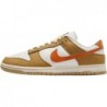 Chaussures Nike Dunk Low Retro (HM3729-181, Voile/Lait de coco/Blé/Orange sécurité)