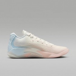 Chaussures de basket-ball Nike Zion 3 « Rising » (FZ1321-601, corail décoloré/ivoire pâle/bleu glacier/teinte cramoisie)