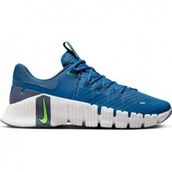 Chaussures d'entraînement Nike Free Metcon 5 pour homme (DV3949-401, bleu court/bleu tonnerre/teinte platine)