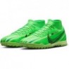 Chaussures de football montantes Nike Mercurial Superfly 9 Academy Turf (FJ7199-300, Vert Strike/Vert Stadium/Noir)