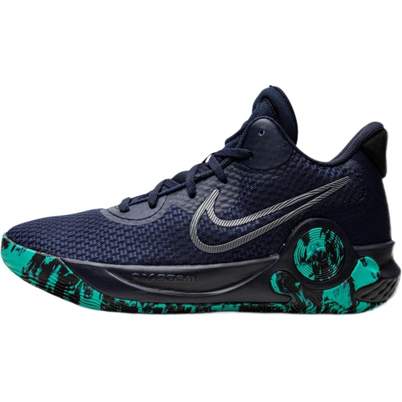 Baskets de basket-ball Nike KD Trey 5 IX pour homme, Obsidienne/Gris froid-Noir