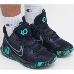 Baskets de basket-ball Nike KD Trey 5 IX pour homme, Obsidienne/Gris froid-Noir