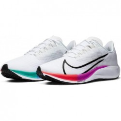 Chaussure de course Nike pour homme, blanc, flash, cramoisi, hyper violet, épicéa, aura, vert, vapeur, noir, femme