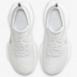 Chaussures de course sur route Nike Invincible 3 pour homme (extra larges) (FN1187-100, blanc/teinte platine/blanc/poussière de 