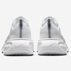 Chaussures de course sur route Nike Invincible 3 pour homme (extra larges) (FN1187-100, blanc/teinte platine/blanc/poussière de 