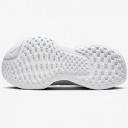 Chaussures de course sur route Nike Invincible 3 pour homme (extra larges) (FN1187-100, blanc/teinte platine/blanc/poussière de 