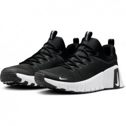 Chaussures d'entraînement Nike Free Metcon 6 pour homme (FJ7127-001, noir/blanc)