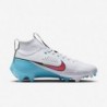 Chaussures de football Nike Vapor Edge Pro 360 2 pour homme (DA5456-101, blanc/bleu baltique/gris football/cramoisi brillant)