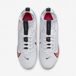 Chaussures de football Nike Vapor Edge Pro 360 2 pour homme (DA5456-101, blanc/bleu baltique/gris football/cramoisi brillant)