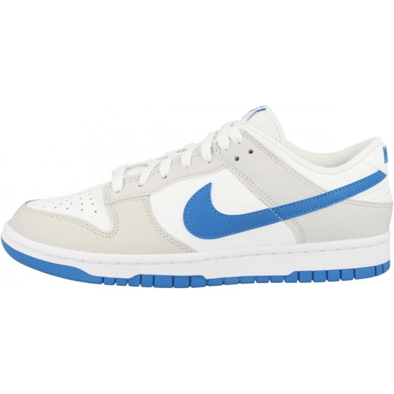 Nike Dunk Low Retro pour homme Blanc sommet/Bleu photo (DV0831 108)