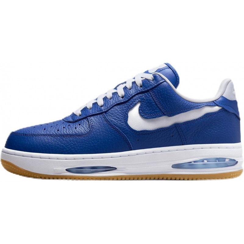 Chaussures Nike Air Force 1 Low EVO pour homme (HF3630-400, Team Royal/Aquarius Blue/Gum Yellow/White)