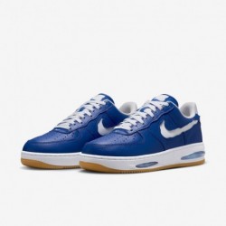 Chaussures Nike Air Force 1 Low EVO pour homme (HF3630-400, Team Royal/Aquarius Blue/Gum Yellow/White)