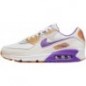 Chaussures Nike Air Max 90 pour homme Blanc/Action Grape-phantom