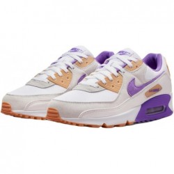 Chaussures Nike Air Max 90 pour homme Blanc/Action Grape-phantom