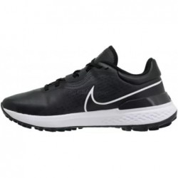 Chaussures de golf Nike Infinity Pro 2 pour hommes, larges, noires et blanches, DM8449-015