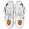 Chaussures d'haltérophilie Nike Savaleos (CV5708-100, Blanc/Gris fer/Orange laser/Noir)