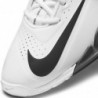 Chaussures d'haltérophilie Nike Savaleos (CV5708-100, Blanc/Gris fer/Orange laser/Noir)