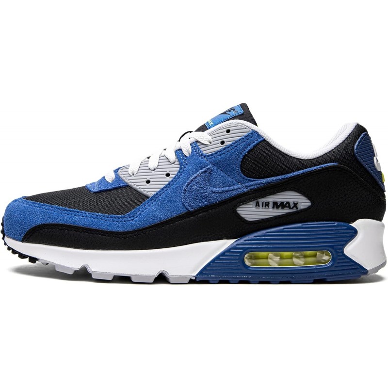 Nike Air Max 90 DM0029 001 Noir/Bleu Atlantique pour Homme