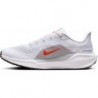 Chaussures de course sur route Nike Pegasus 41 pour homme (FD2722-108, blanc/bleu psychique/jaune vitesse/rouge vitesse)