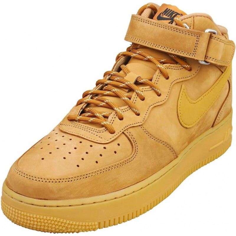 Chaussures Nike Air Force 1 Mid '07 pour homme, lin/blé-gomme marron clair