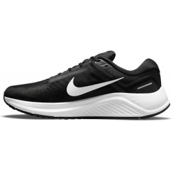 NIKE Air Zoom Structure 24 Baskets pour homme Chaussures de course sur route DA8535 (Noir/Blanc 001), Noir Blanc