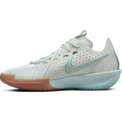 Chaussures de basket-ball Nike GT Cut 3 (DV2913-300, Vert pâle/Voile/Orange sécurité/Jade Ice)