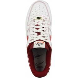 Nike Air Force 1 Low '07 DA8478 101 pour homme - Première utilisation - Team Red