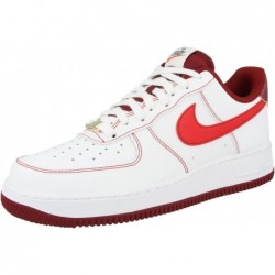 Nike Air Force 1 Low '07 DA8478 101 pour homme - Première utilisation - Team Red