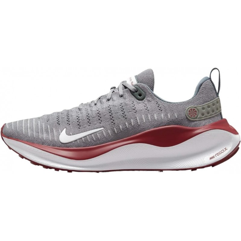 Chaussures de course sur route Nike InfinityRN 4 pour homme (FJ1221-018, gris froid/marron équipe/blanc)