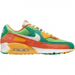 Chaussure Nike Air Max 90 Se pour homme, Roma Green/Sail Orange, 10