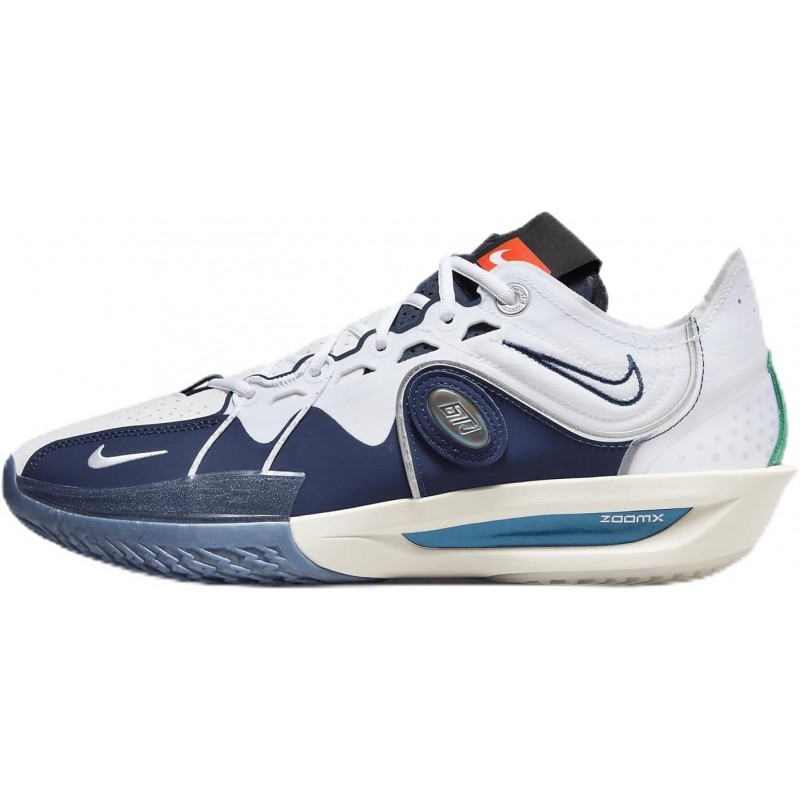 Chaussures de basket-ball Nike GT Cut 3 ASW (FZ4645-100, blanc/argent métallique/voile/bleu marine minuit)