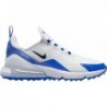 Chaussures de golf Nike Air Max 270 G CK6483-106 pour homme, blanc, noir et bleu coureur