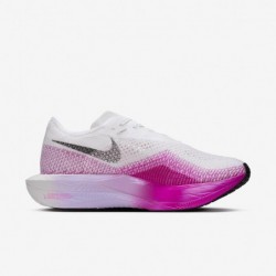 Chaussures de course sur route Nike Vaporfly 3 pour homme (DV4129-104, blanc/violet vif/agate violette/noir)