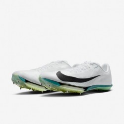 Chaussures à pointes pour athlétisme Nike Maxfly 2 (FD8395-102, blanc/épinette brillante/vert pâle/noir)