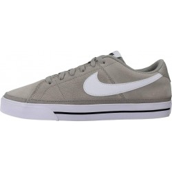 Chaussures Nike Court Legacy Suede pour homme, couleur : gris/blanc