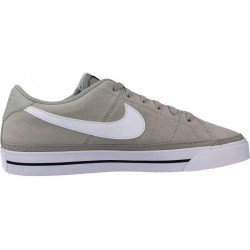 Chaussures Nike Court Legacy Suede pour homme, couleur : gris/blanc