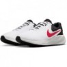 Chaussures de course sur route Nike Revolution 7 pour homme (FB2207-102, BLANC/ROUGE FEU-NOIR-PHOTON DUST)